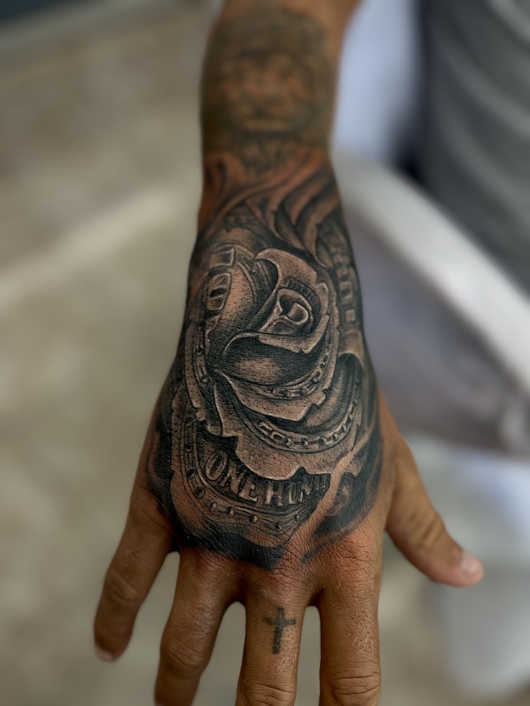 Tatuaje realizado en Lucifer Tattoo Tenerife