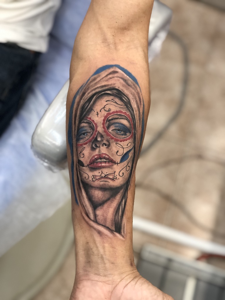 Tatuaje realizado en Lucifer Tattoo Tenerife