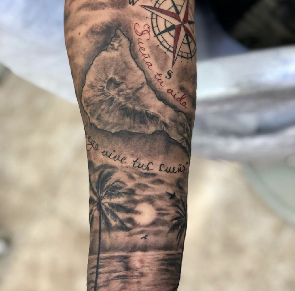 Tatuaje realizado en Lucifer Tattoo Tenerife