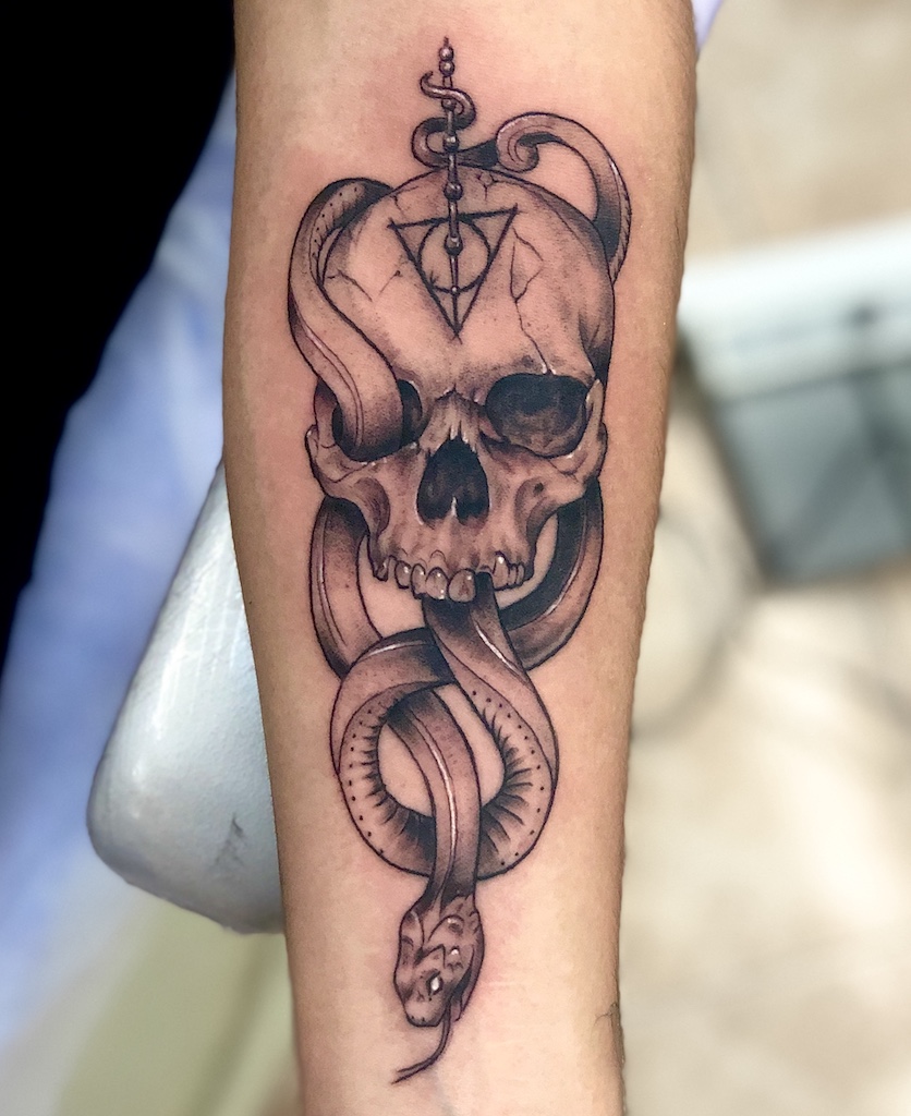 Tatuaje realizado en Lucifer Tattoo Tenerife