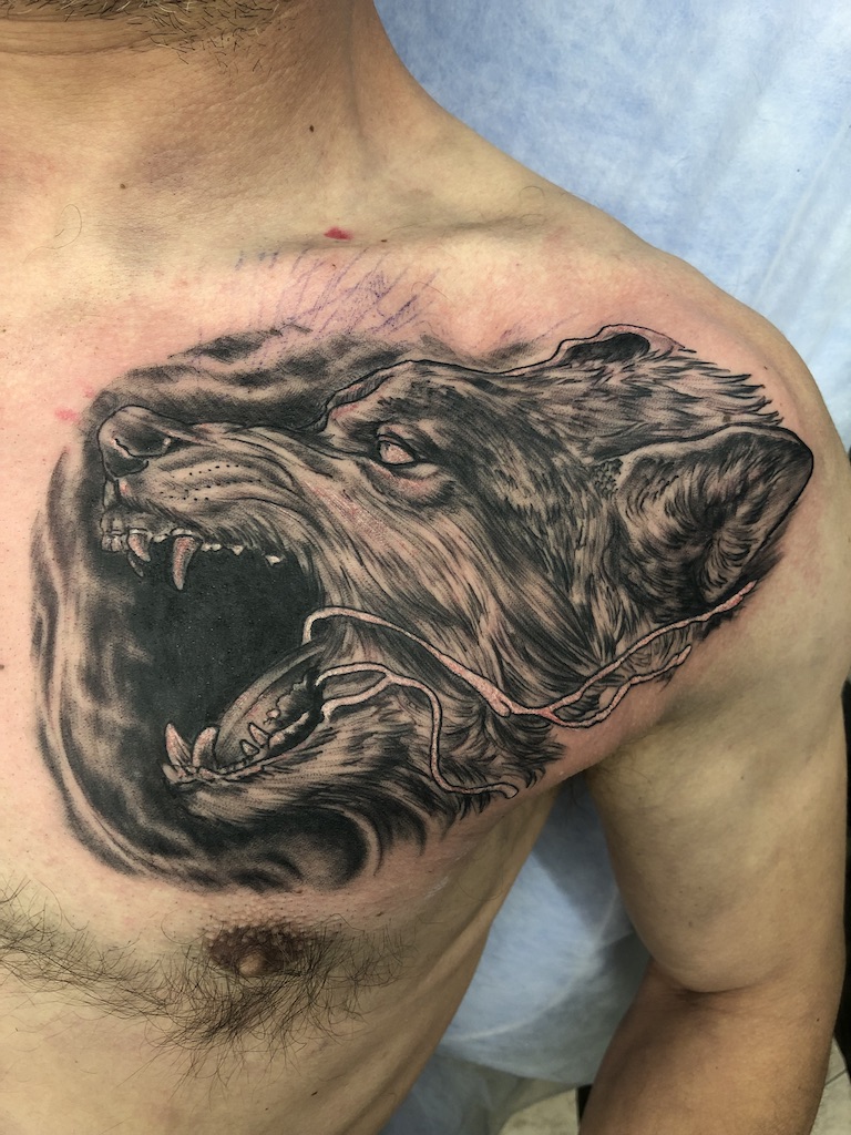 Tatuaje realizado en Lucifer Tattoo Tenerife